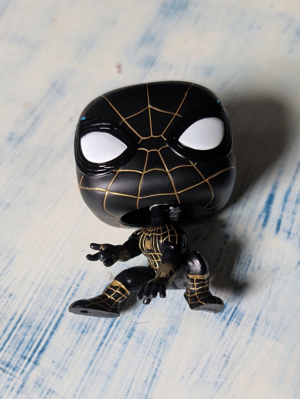 Funko Black and Gold Spider-Man Vinyl Pop Figure